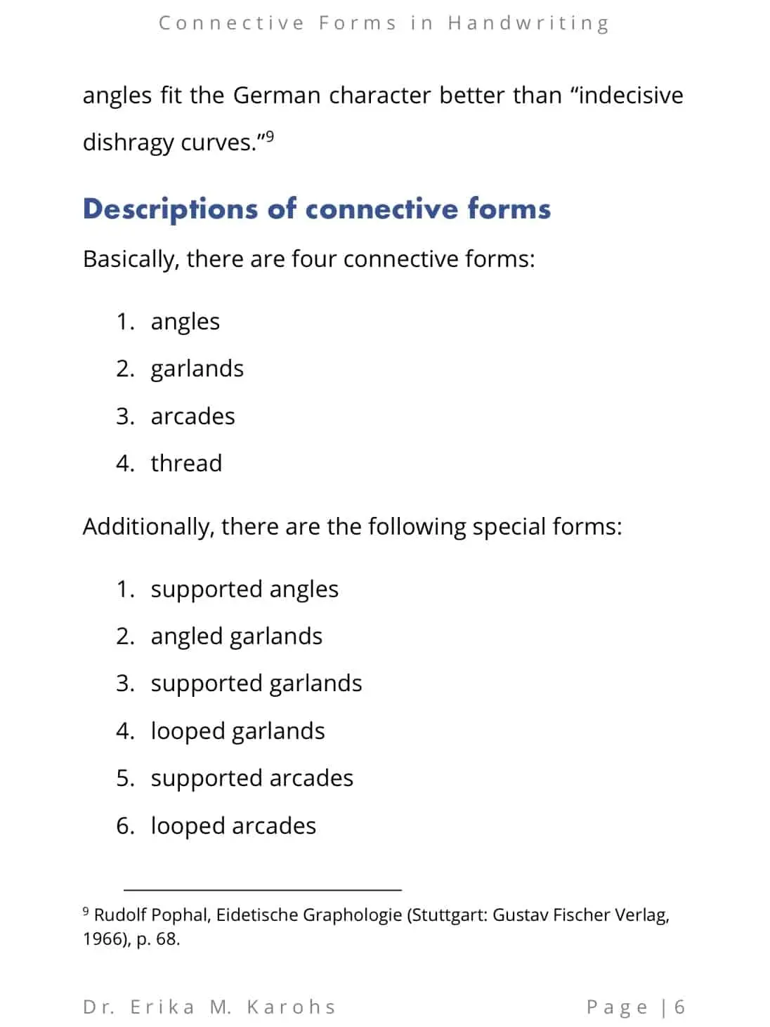 Connective Forms In Handwriting - Image 3