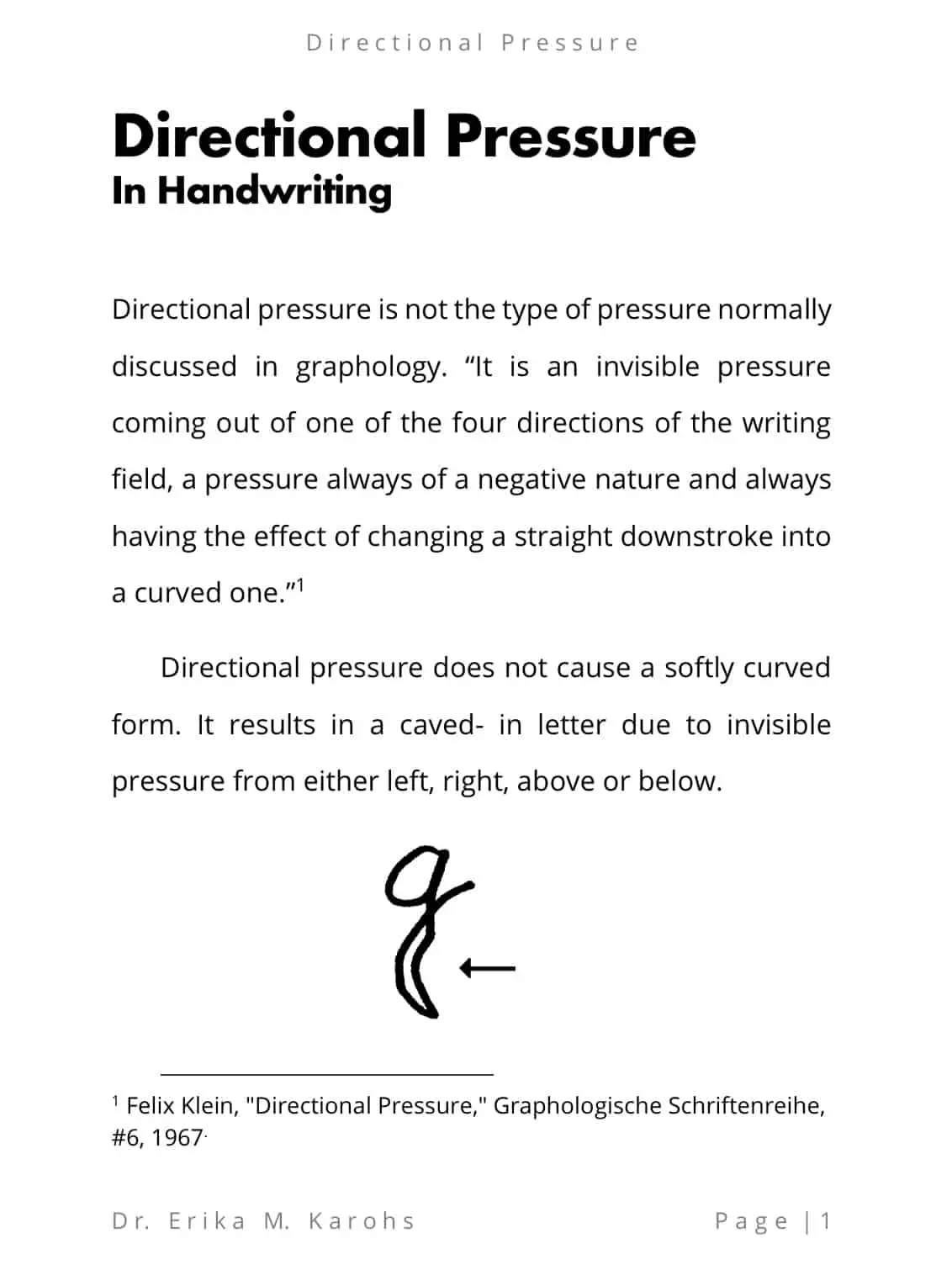 Directional Pressure in Handwriting - Image 3