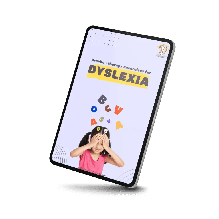 Grapho-therapy Excercises for Dyslexia