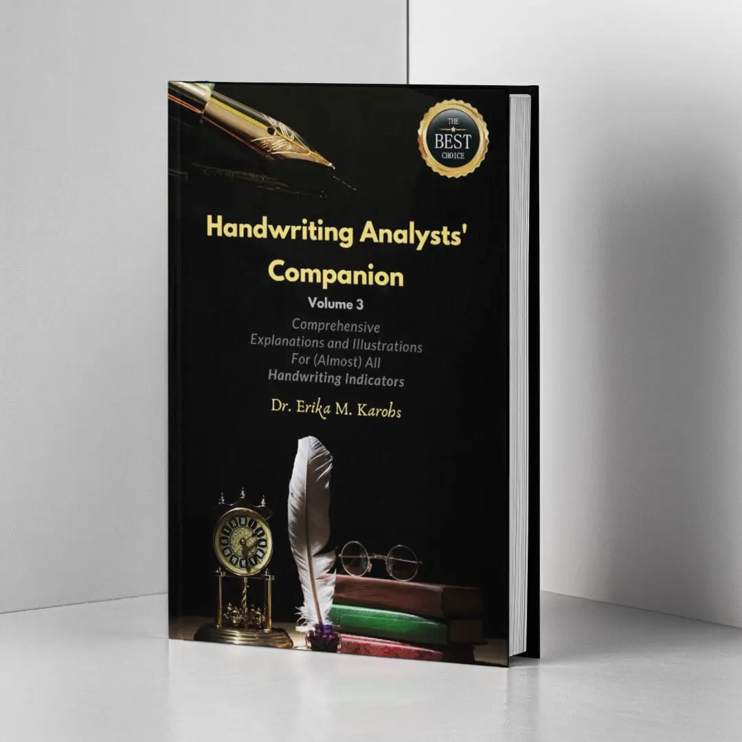 Handwriting Analysts Companion with 64 page Stroke Master Guide (4 vols) - Image 3