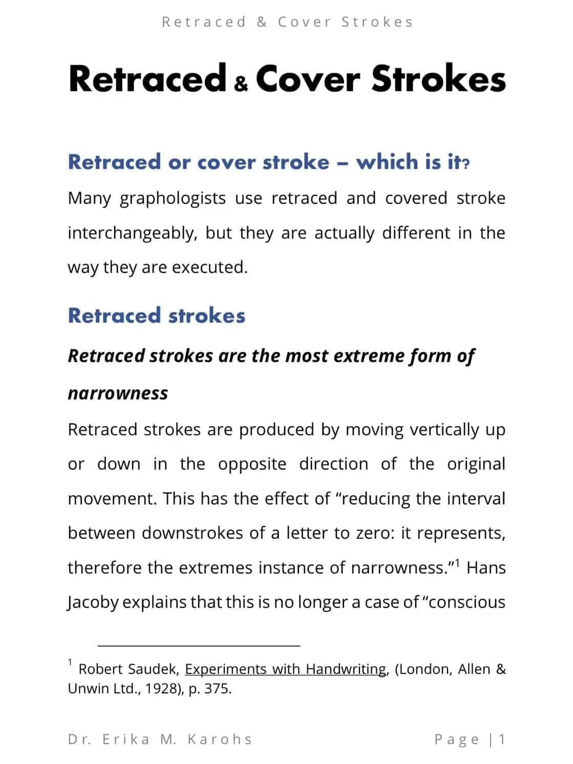 Retraced and Cover Strokes - Image 2