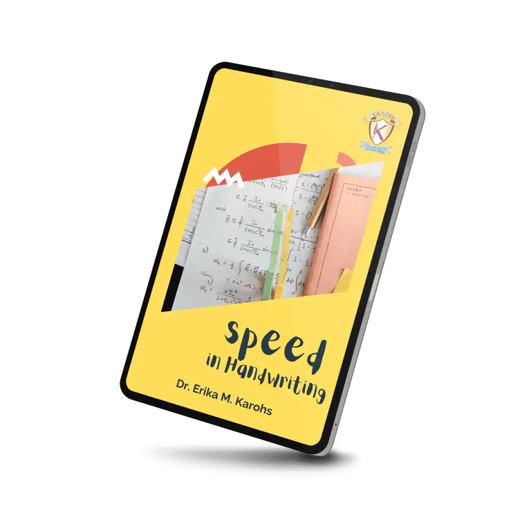Speed in Handwriting