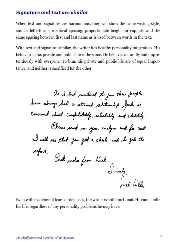 The Significance and Meaning of the Signature - Image 4