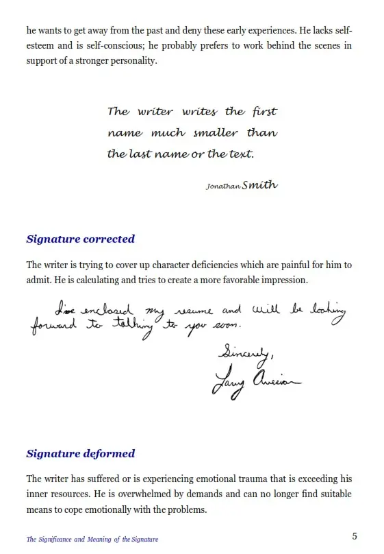 The Significance and Meaning of the Signature - Image 5