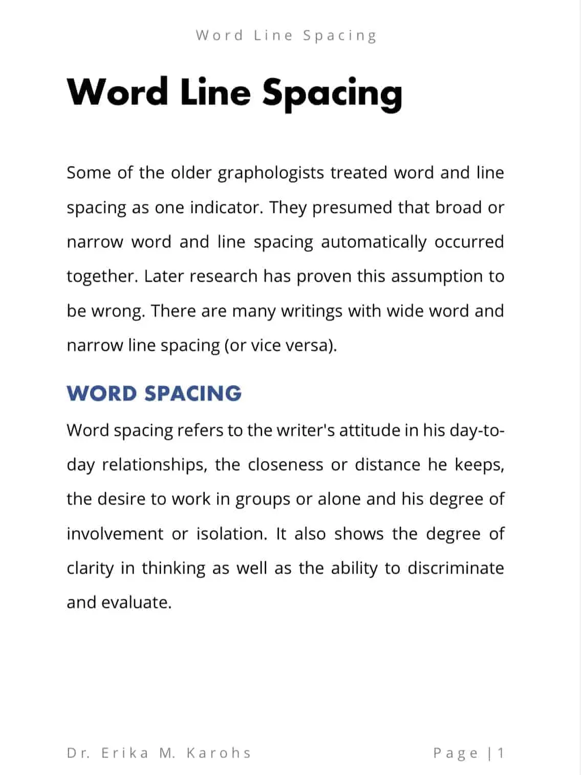 Word Line Spacing - Image 2