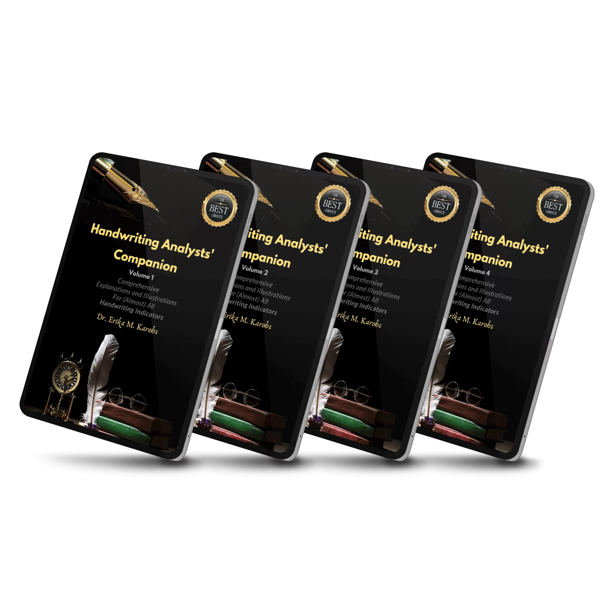 Handwriting Analysts Companion with 64 page Stroke Master Guide (4 vols) - Image 4