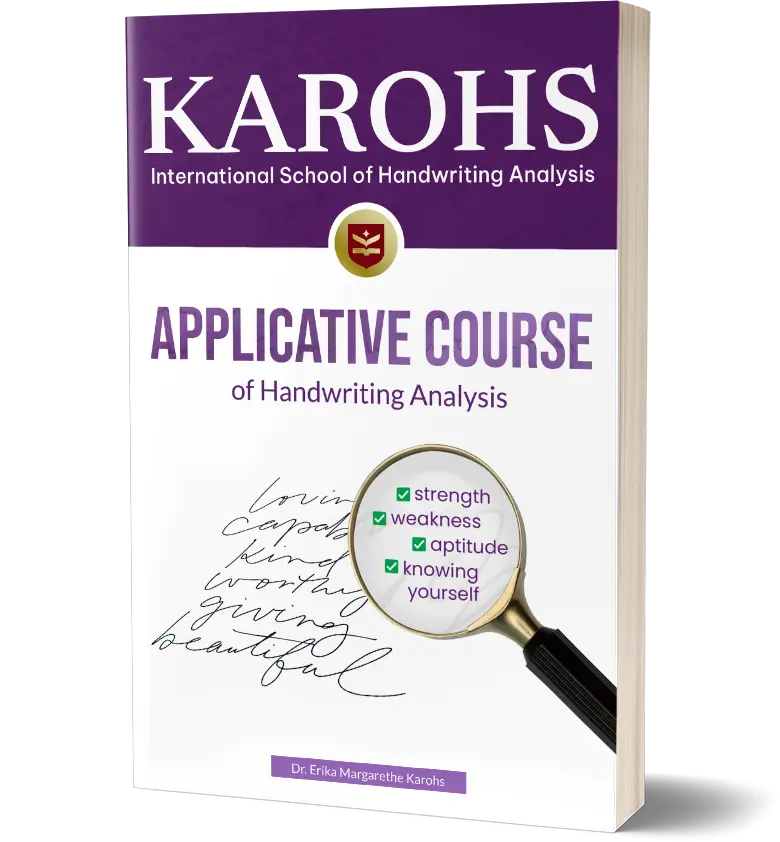 Applicative Course of Handwriting Analysis by KAROHS School handwriting analysis for beginners_