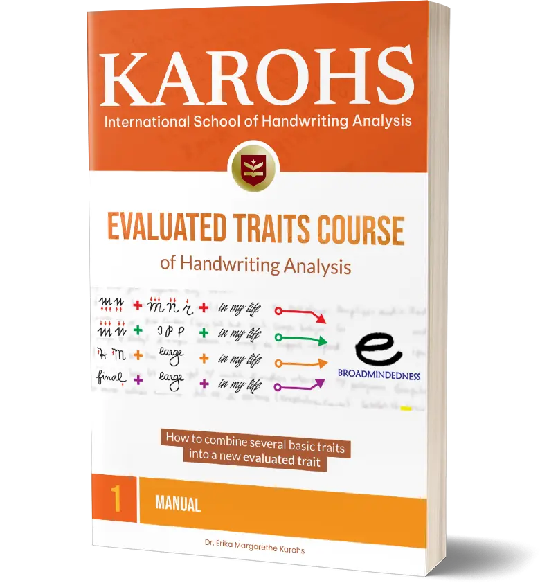 Evaluated Course of Handwriting Analysis by KAROHS School