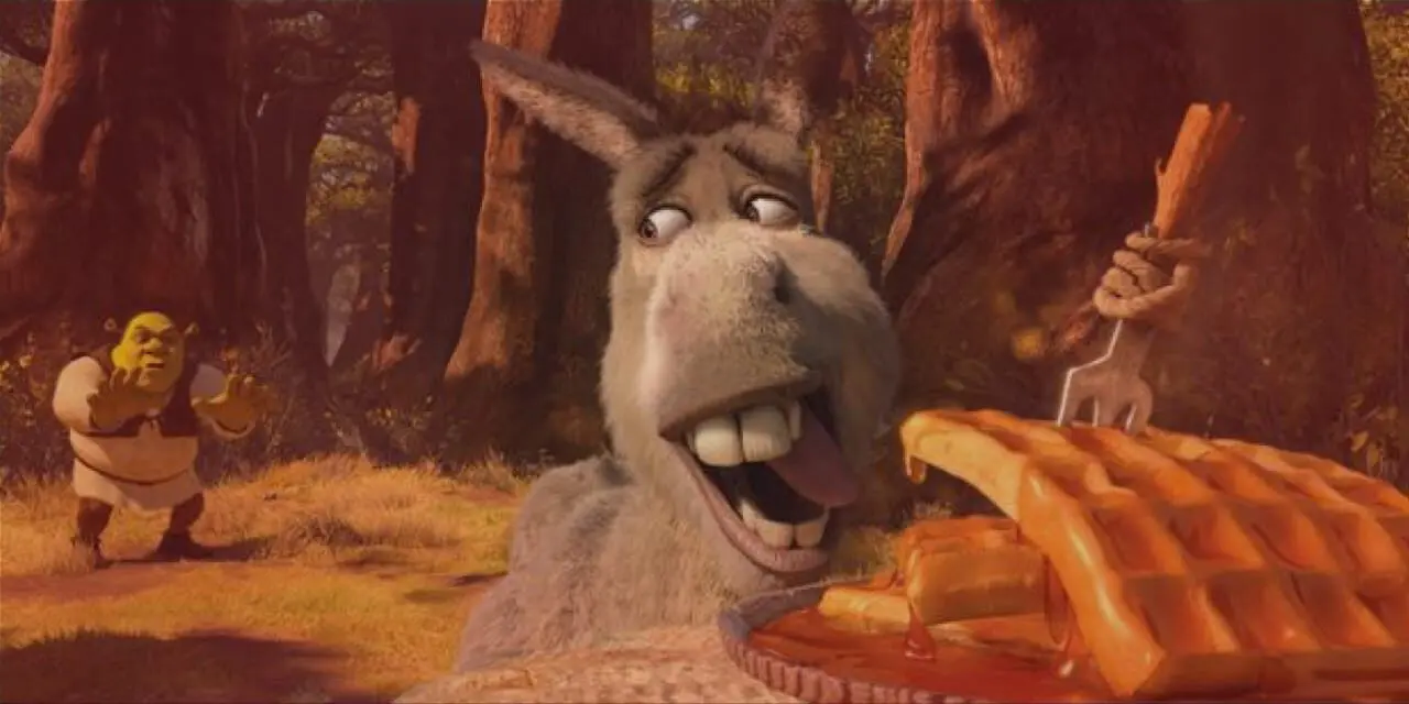 Shrek and Donkey